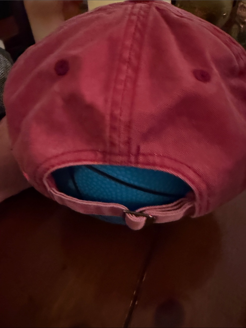 Red Logo Baseball Cap - - Picture 3 of 4